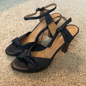 BCBG Girls Navy Heels